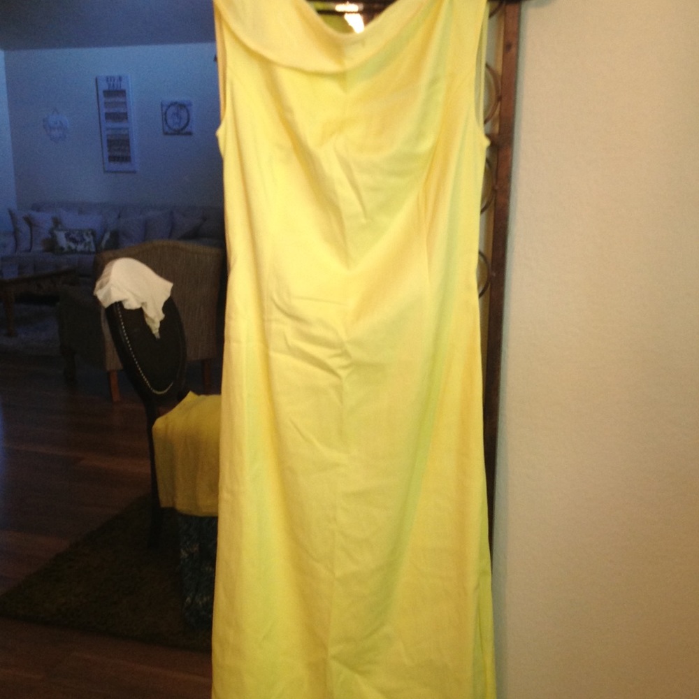 Rachel Roy yellow dress